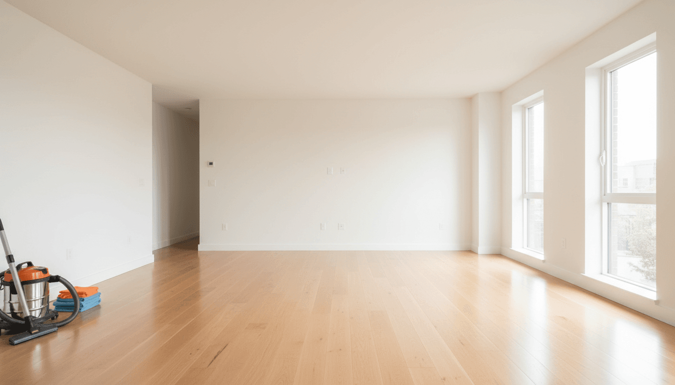 Clean finished residential interior in London